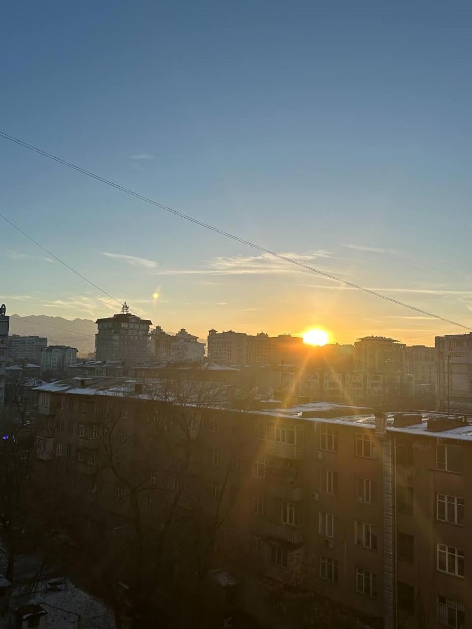 1-Room Apart. 21 On Usenbaeva 52 Near Eurasia Shopping Center Bisjkek Buitenkant foto